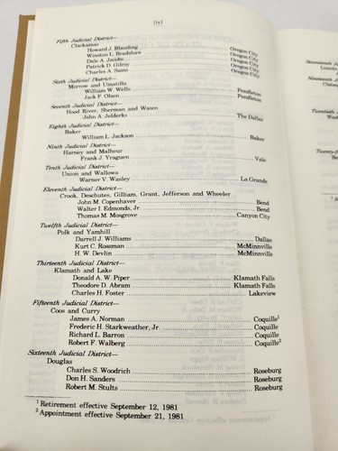 OREGON REPORTS: Cases Decided in the Court of Appeals OR Vol 54 1981 Hardcover - Picture 15 of 20