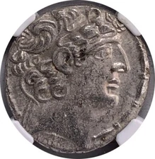 Seleucid - Gaius Cassius Longinus, as Proconsul - NGC Ch XF  AR Tetradrachm 130