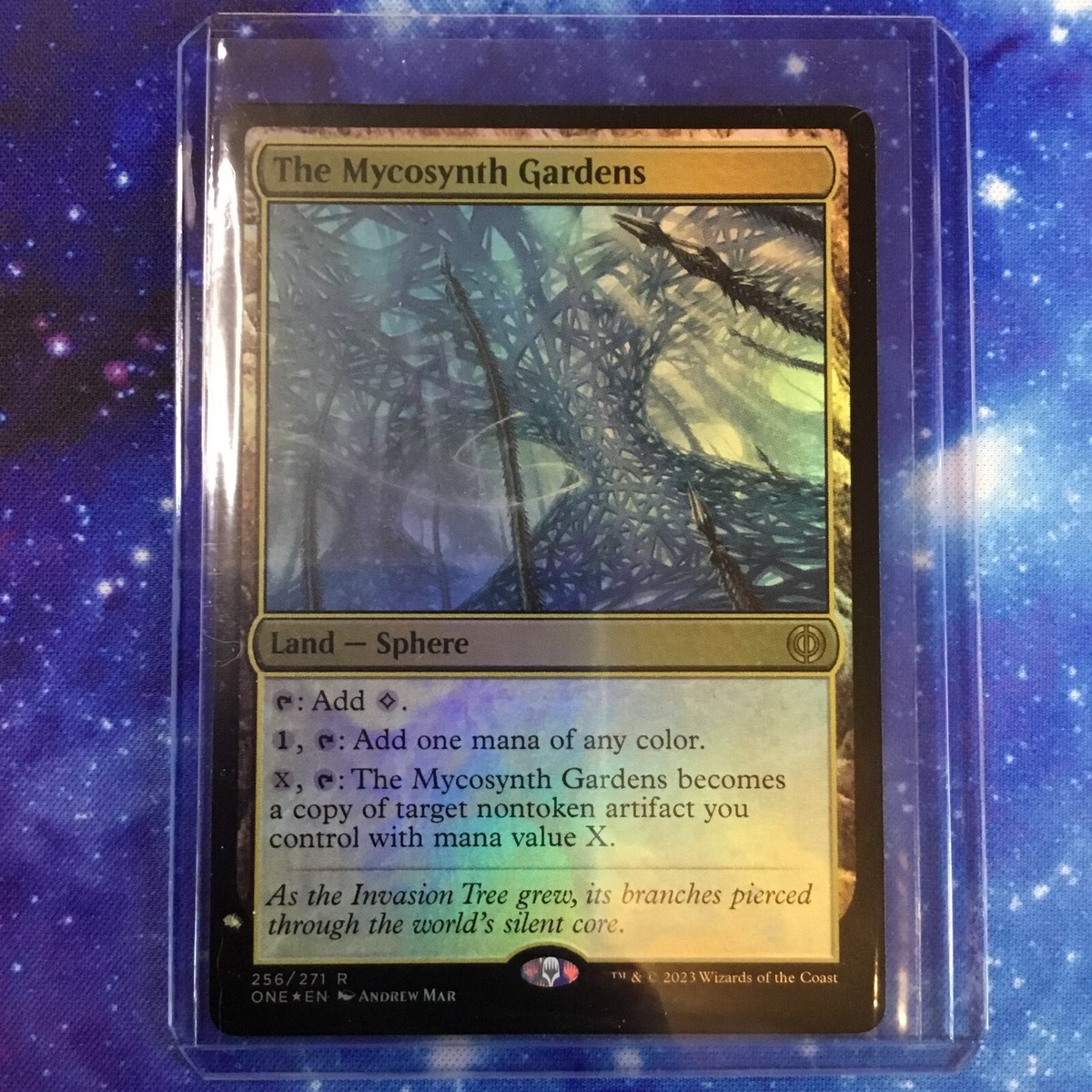 MTG The Mycosynth Gardens Phyrexia: All Will Be One 256/271 Foil