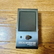 Tuner stroboscopique à pédale Peterson StroboStomp HD avec rétroéclairage SSH...