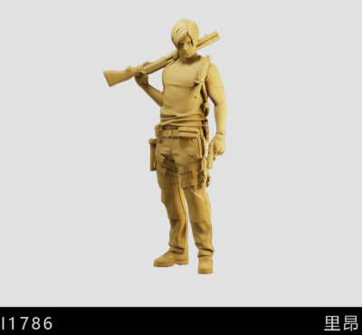 1/64 Resin Resident Evil 4 figures Unpainted | eBay