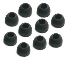 10 Rubber Earbud Tip Plugs for LG HBS-900 HBS-910 Tone Pro Ultra Plus Infinim
