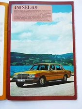Mercedes 350 SE 350 SEL 450 SE 450 SEL 450 SEL Advertising Мерседес Реклама