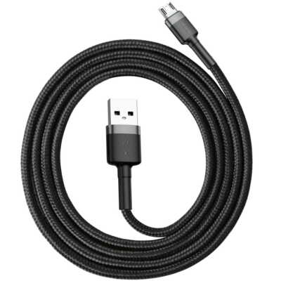 Kabel Baseus Cafule 2.4A USB-A für microUSB 1m Datenkabel Schnellkabel
