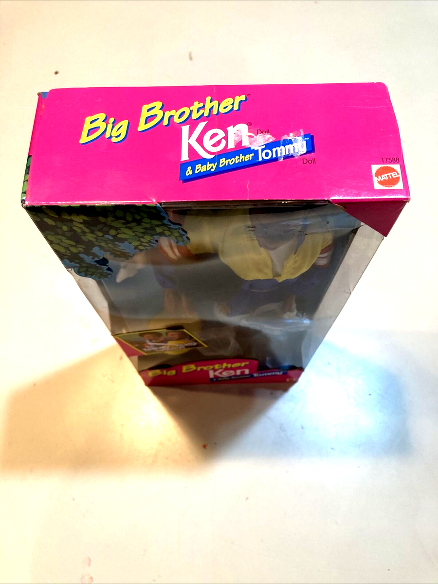 Barbie AA Mattel 1996 Big Brother Ken and Baby Brother Tommy NRFB