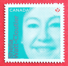 Canada Stamp #2552i  Difference Makers Sheila Watt-Cloutier  Die Cut MNH 2012
