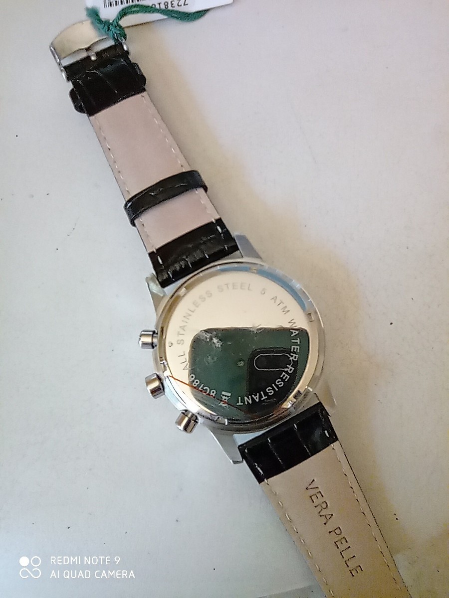 Generisch Cronografo, orologio da uomo, vintage, con treno a