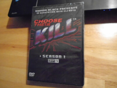 SEALED RARE PROMO Choose Their Kill DVD Horror Block ELI ROTH Season 1 crypt tv