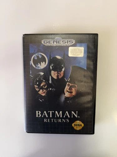Batman Returns (Sega Genesis, 1992), Manual, Poster, Batman Licensing Sticker