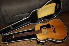 Very Rare 1980 Washburn D28sm Solid Spruce Flamed Maple B+s, Lawsuit Headstock!