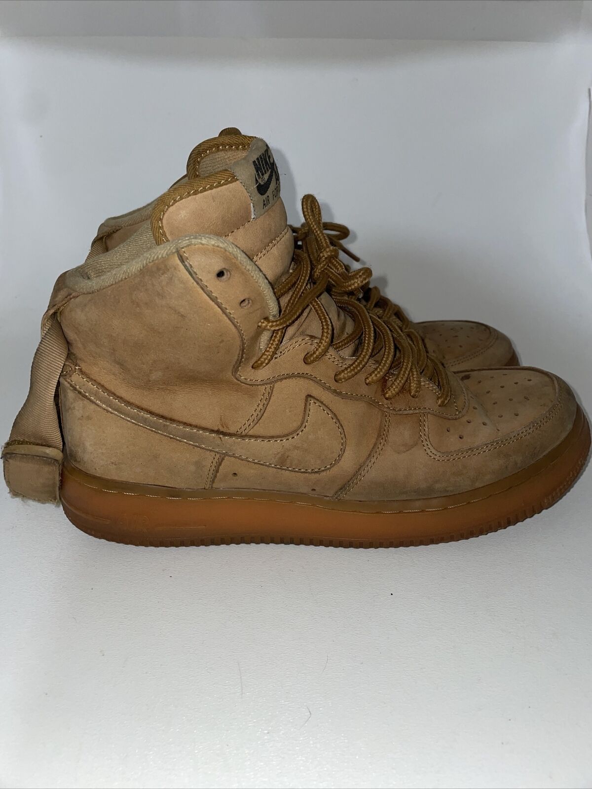  Nike Mens Air Force 1 High '07 LV8 WB 882096 200 Flax - Size  13