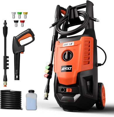 #ad Electric Pressure Washer 3000PSI 2.6GPM High Pressure Power Washer Electri... $194.99