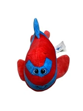 Hug Fun - "S Plane" Plushie Toy Red Blue (8.5 Inch) Airplane Helicopter