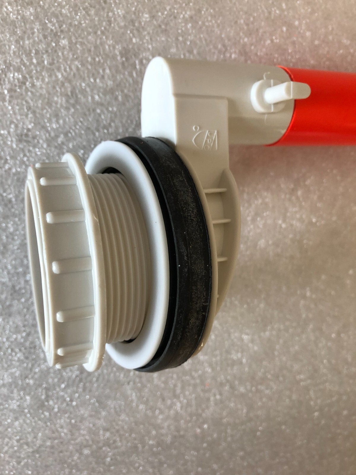 Home Depot 2-inch Flush Valve  with Overflow Extension, 2 Extra Flapper Seals