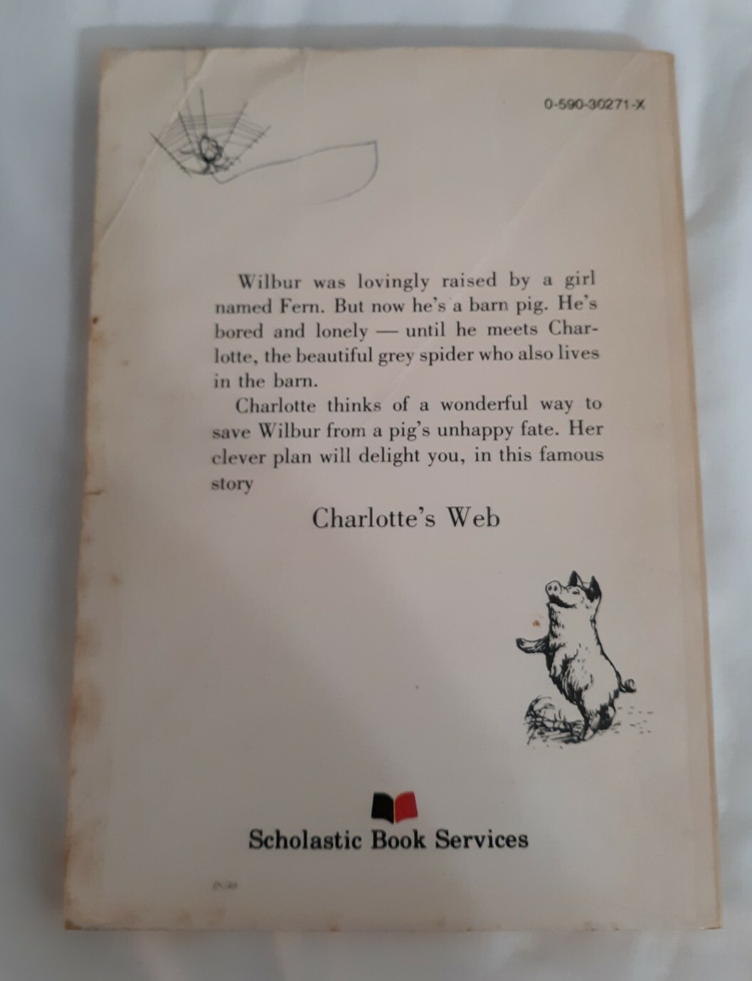 Charlottes Web by E.B White 1952 Softcover. NotMint Condition ...