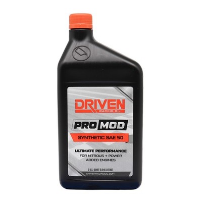 DRIVEN RACING OIL Motor Oil - ProMod - 50W - Synthetic - 1 qt - Each 24506