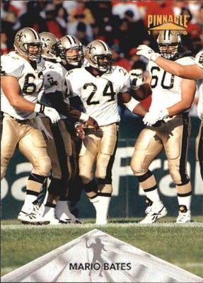 1996 Pinnacle Premium Stock #18 Mario Bates - FB