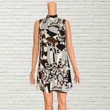 Mini abito mod vintage anni 60 - stampa psichedelica Pucci Xs/s