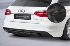 Heck Ansatz Spoiler Tuning Diffusor Glossy für Audi A4 B8 (Typ 8K) HA418-G