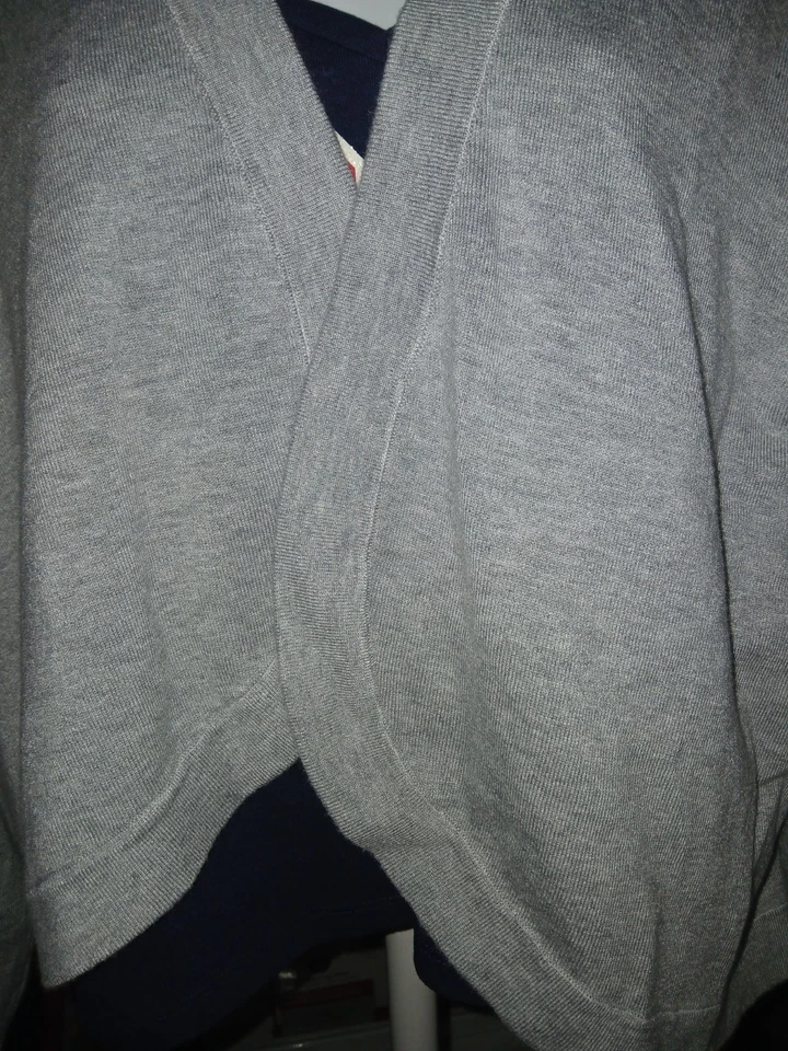 NWT Apt 9 Bolero Sweater Grey Size 3X 3/4 Sleeves Open Sweater New - Image 4 of 4