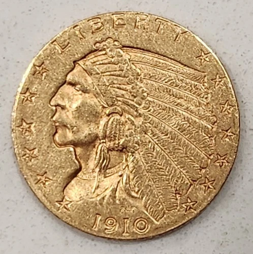 1910-P Indian Quarter Eagle — photo from another recent sale