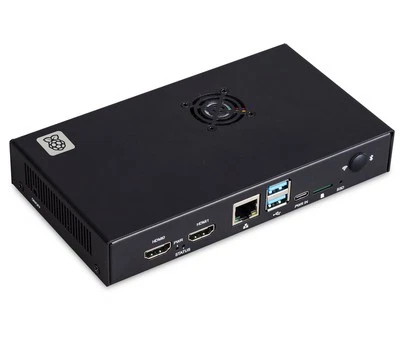 Raspberry Pi Compute Module 5 IO Custodia/Custodia, Nero