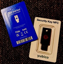 Yubico Yubikey 5 NFC USB FIDO2 U2F 2FA Hardware Security Key NEW SEALED