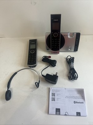 VTech DS6771-3 2 Handset Connect to Cell Answering System **READ**