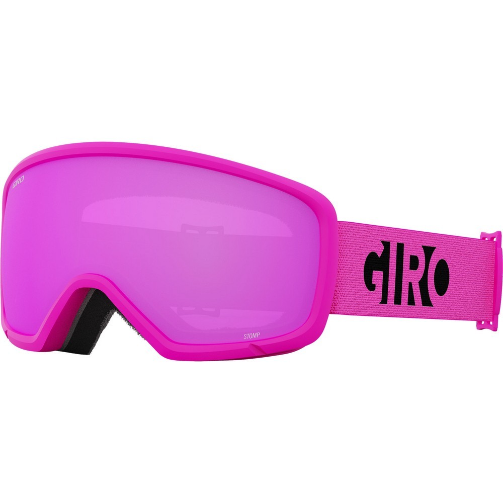Youth Giro Stomp Ski Snow Goggle Pink Black Blocks