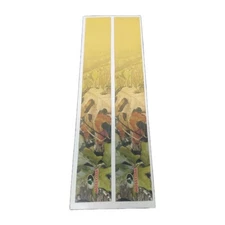 12 Pack 7" Arrow Wraps: Mossy Oak Camouflage Fade To Yellow: Vinyl Stickers