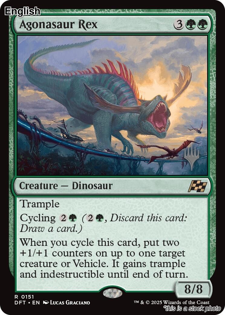 Agonasaur Rex NM [PPDFT - 151] EN