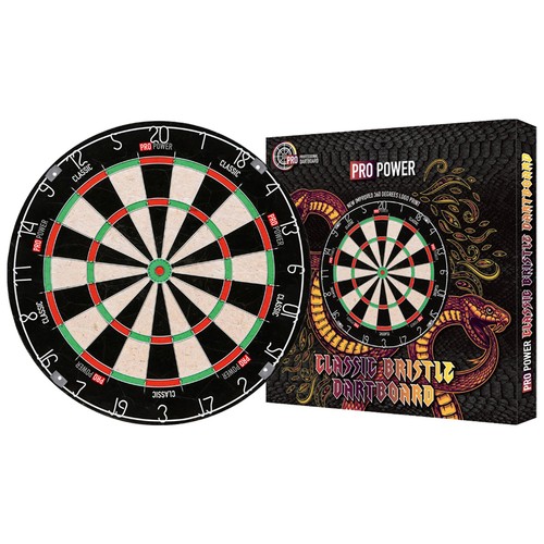 XQ Max Pro Power Dartboard Clásico Cerdas Maquinilla de Afeitar Sisal Africano Profesional Hogar - Imagen 2 de 7