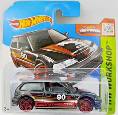 Hot Wheels 90 Honda Civic EF HW Workshop #197 2015 NEU & OVP