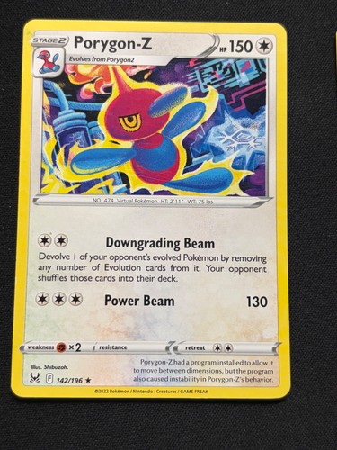 PORYGON-Z 142/196 LOST ORIGIN POKEMON