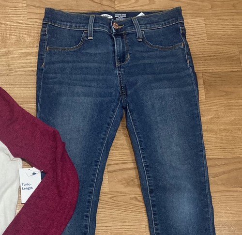 Girl's Old Navy Outfit Size 10 - Lightweight Sweater w/Jegging Jeans EUC - Picture 6 of 7
