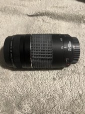 Canon EF 75-300mm f/4-5.6 Telephoto Zoom Lens Auto/Manual Focus Canon EF Mount