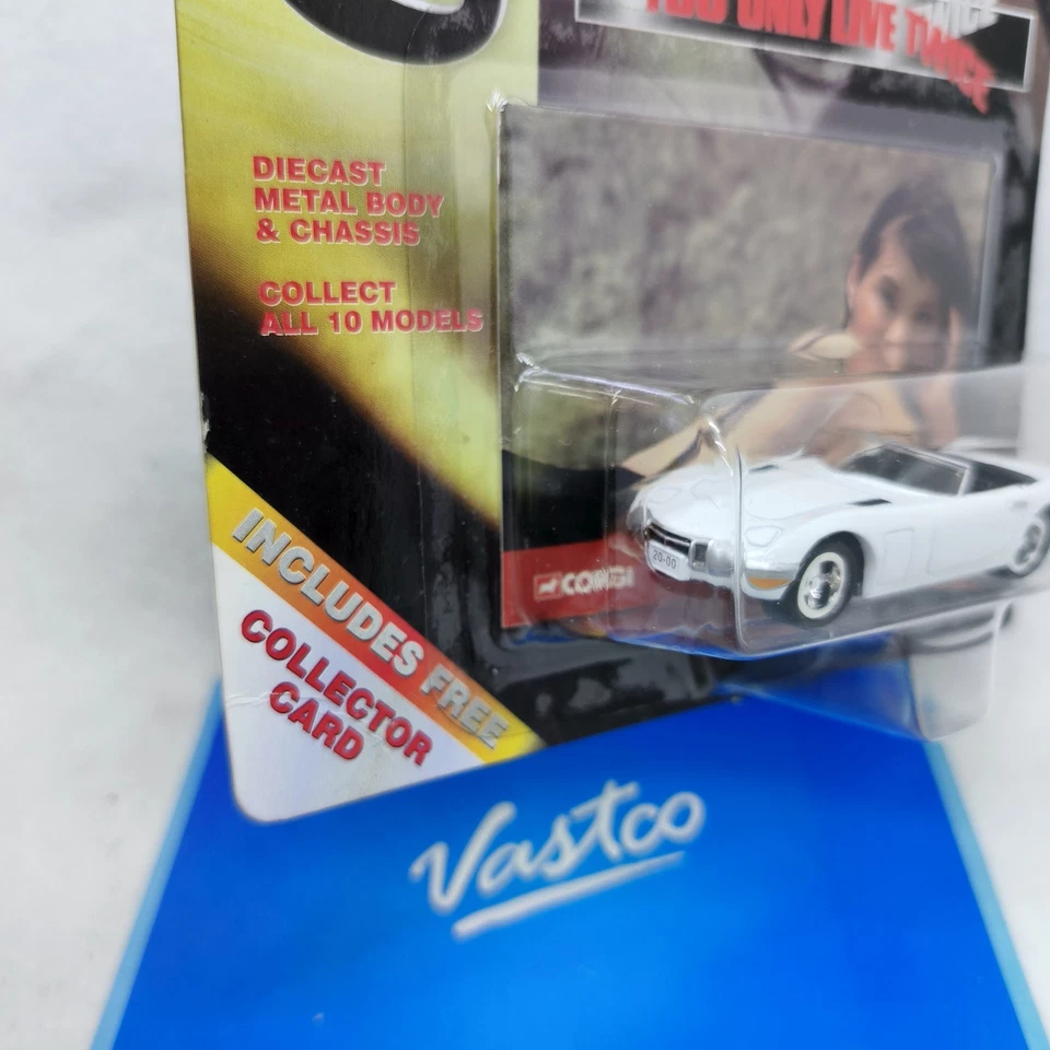 Corgi 1999 James Bond 007 Toyota 2000 GT You Only Live Twice w/ Collector Card - Image 3 of 4