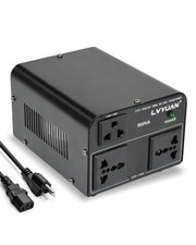 LVYUAN Voltage Converter Transformer 800 Watt Step Up/Down Convert from 110V-...