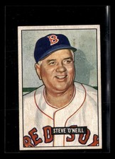 1951 Bowman Steve O'Neill #201 Rookie Boston Red Sox VG VC1200