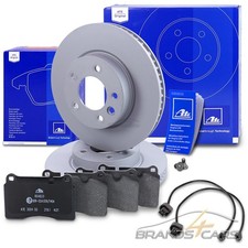 ATE BREMSSCHEIBEN Ø330 +BREMSBELÄGE +WARNKONTAKTE VORNE FÜR VW TOUAREG 7P