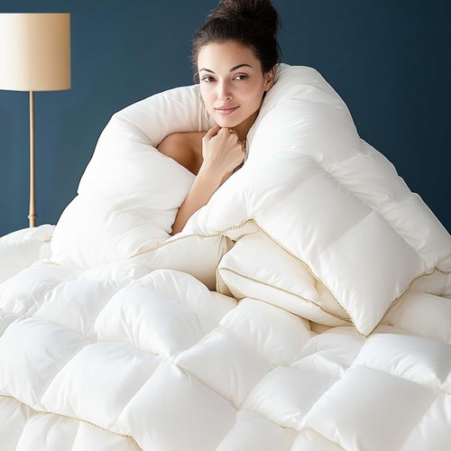 DUVET LUXURY HOTEL QUALITY SINGLE DOUBLE SUPER KING SIZE QUILTS 10.5 13.5 15 TOG - Picture 11 of 20