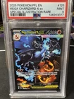 Mega Charizard X EX Me02 Phantasmal Flames 2025 Holo PSA 9 360 HP #125/094