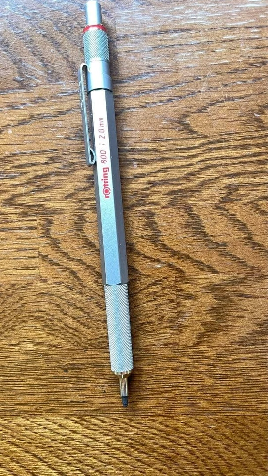 Rotring 800 2.0 毫米铅夹机械铅笔停产日本罕见 — 第 3/3 张图片