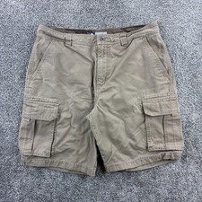 Y2K Nike ACG Cargo Shorts Mens 34 Khaki Tan All Conditions Gear Performance