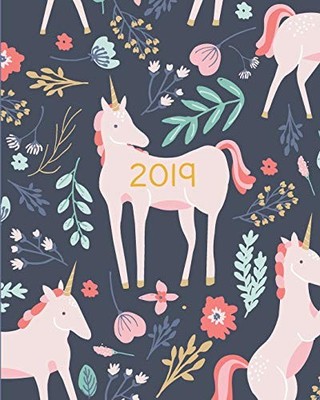 2019 PLANNER WEEKLY AND MONTHLY: CALENDAR SCHEDULE + By Pretty Simple Planners