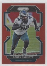 2021 Panini Prizm Red Prizm Derek Barnett #226 f9s