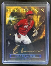 2023 Panini Chronicles Origins Elly De La Cruz Gold Ink #/25 Reds