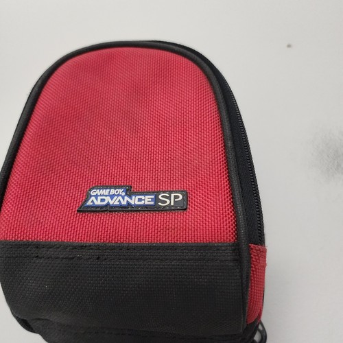 Nintendo Game Boy Advance SP GBA SP Travel Carry Mini Case Rucksack Tasche Rot - Bild 6 von 10