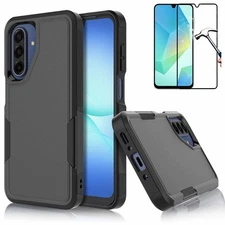 For Samsung Galaxy A26 5G Case Shockproof Hybrid Phone Cover+ Screen Protector