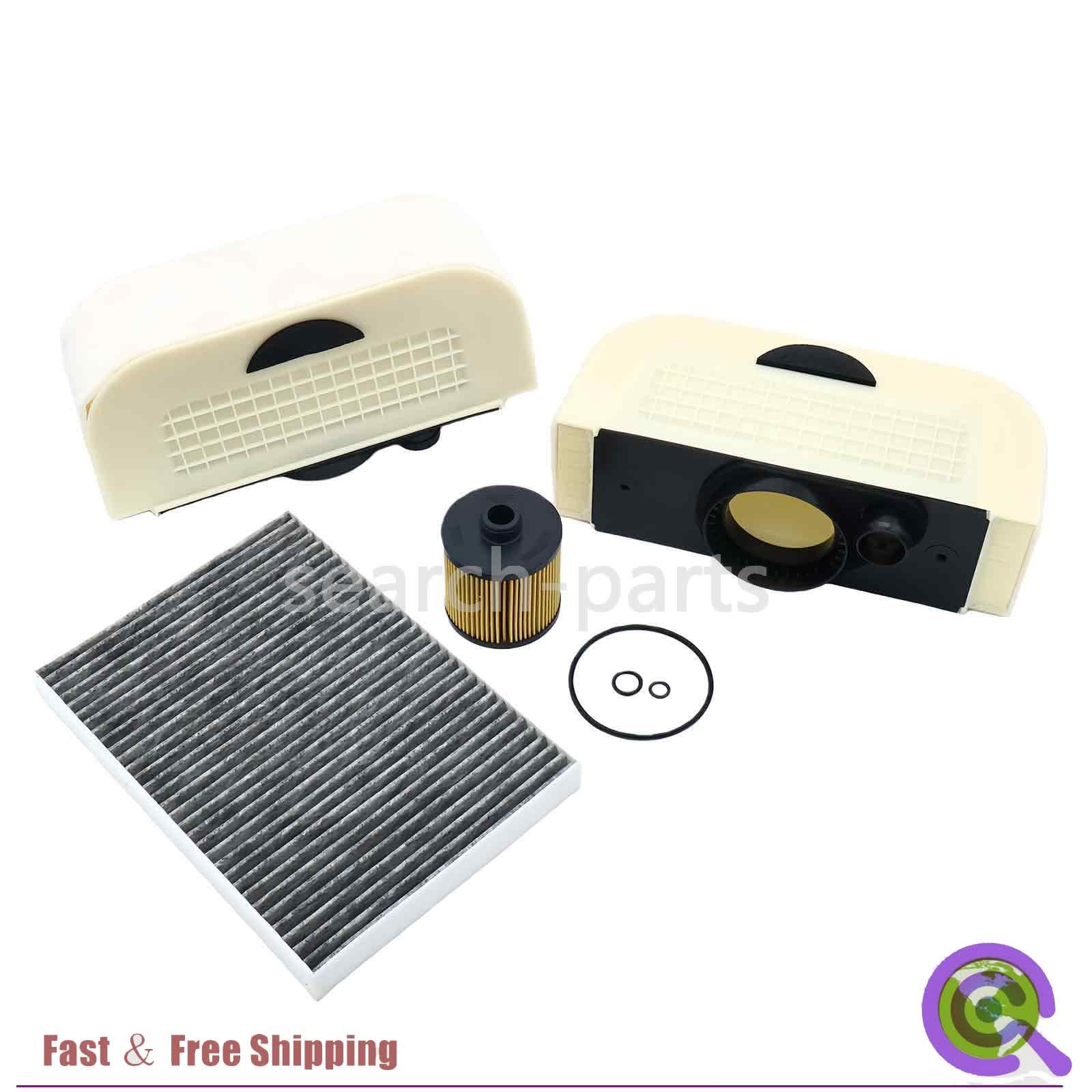Oil Filter+AC Filter+Air Filter Set For Bentley Bentayga W12 2017-2023